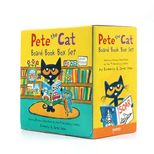 Pete the Cat 8 Board Book Box Set